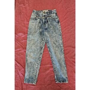 Rare Vintage 90s Guess Jeans Tween Size 14 Unique Wash On Trend